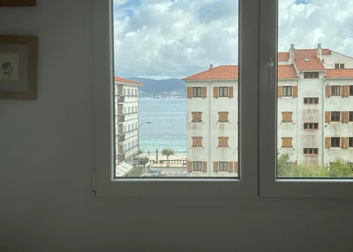 Lägenhet Desconectaengalicia Rosalia Ii, 100m Playa Silgar